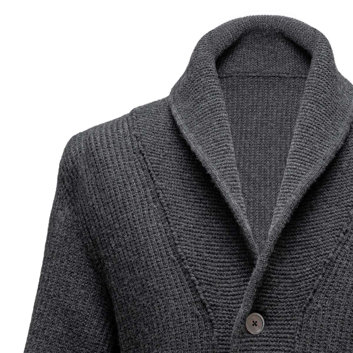 Borélios Cardigan mit Schalkragen