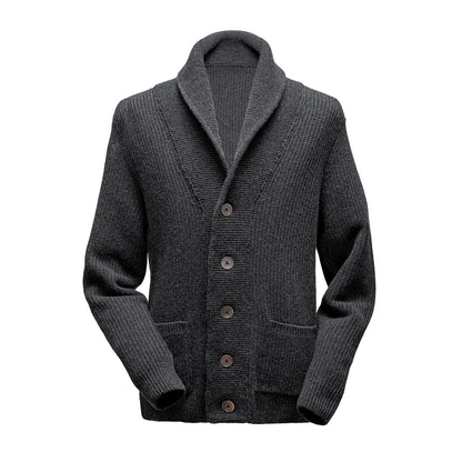 Borélios Cardigan mit Schalkragen